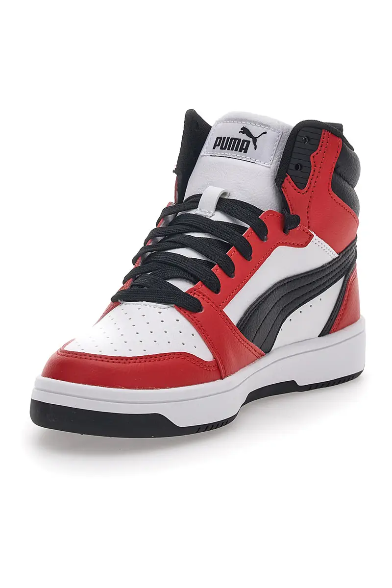 Sneakers Mid-Cut con lacci Puma Rebound V6 Mid JR miniatura 3