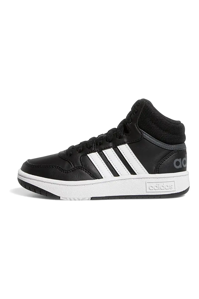 Sneakers Mid-Cut Nere Adidas Hoops Mid 3 K miniatura 3