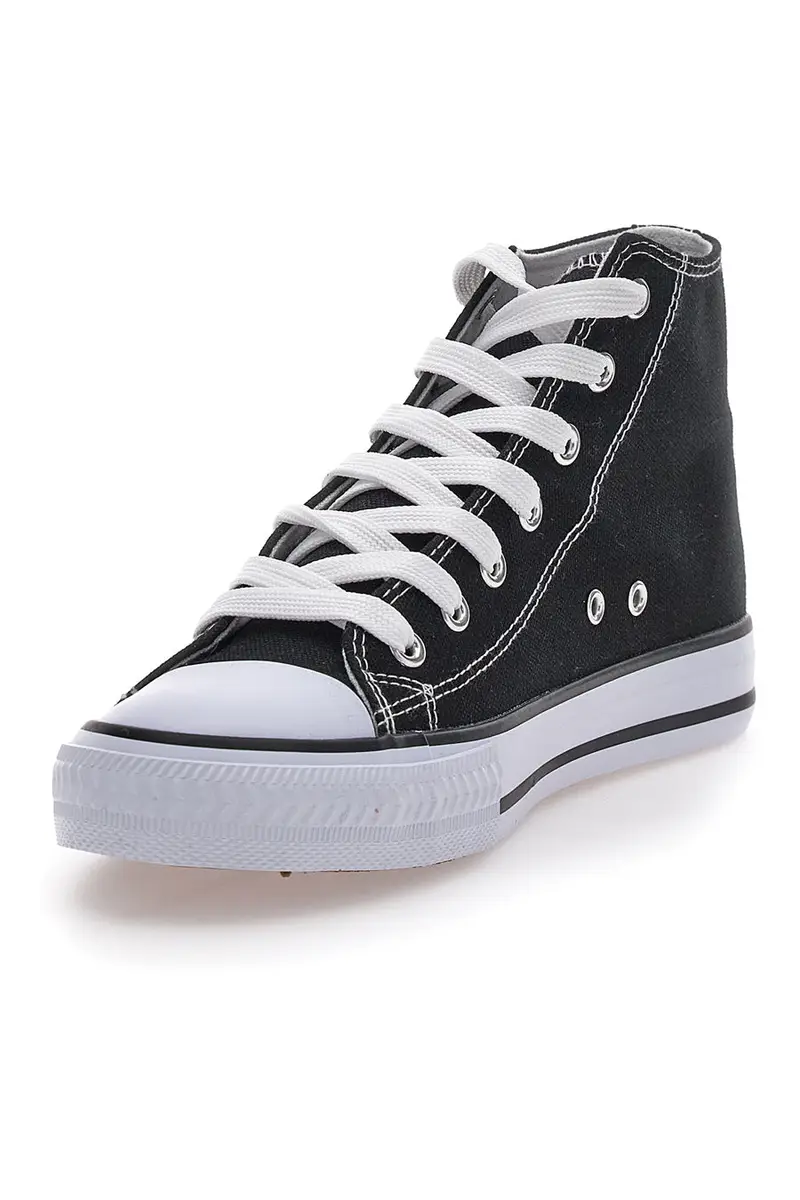Sneakers Mid Cut Nere con Lacci W Max 5014 miniatura 3