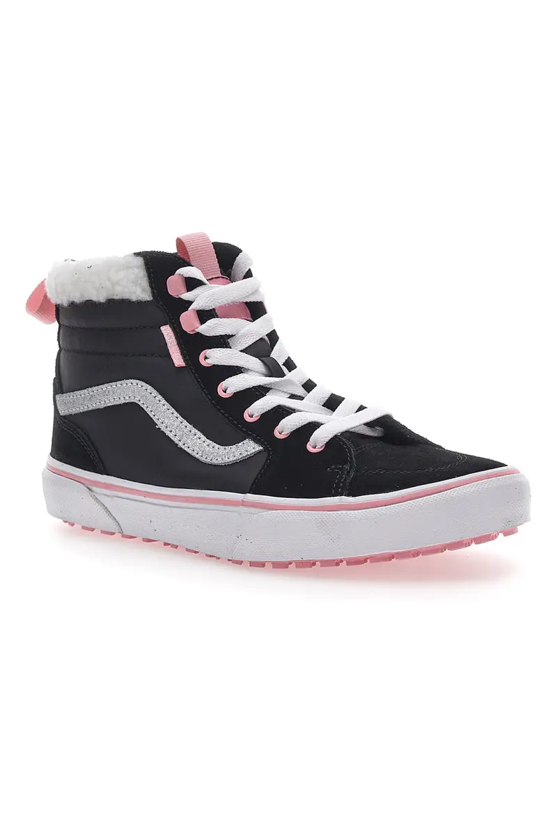 Sneakers Mid-Cut Nere e Rosa Vans Filmore Hi Vansguard miniatura 2