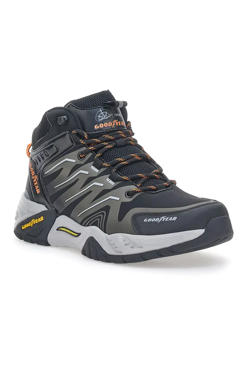 Sneakers Mid Cut Nere Goodyear 32007 miniatura 2