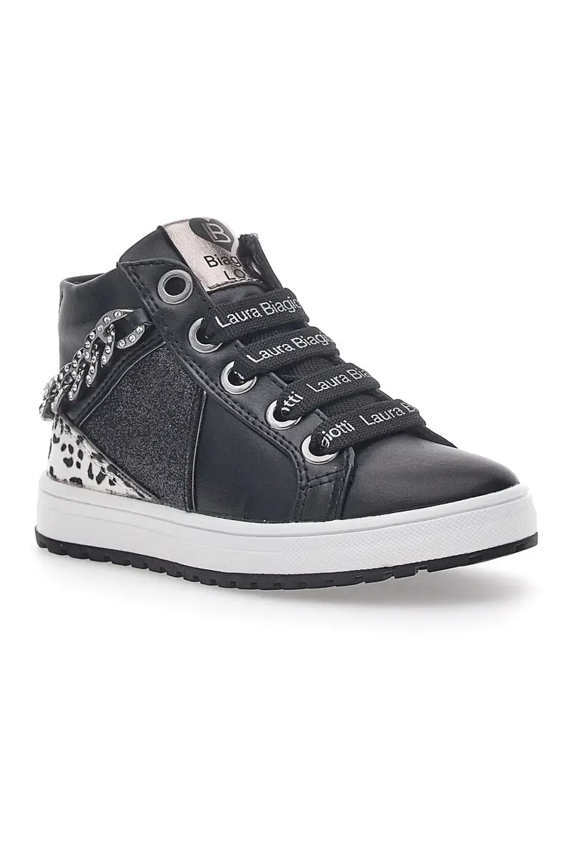 Sneakers Mid-Cut Nere Laura Biagiotti 15546 miniatura 2