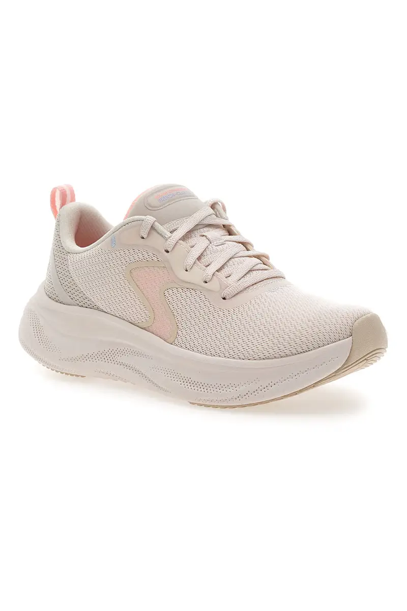 Sneakers natural pink leggere e flessibili Skechers SEKCH Cloud Smooth Wave miniatura 2