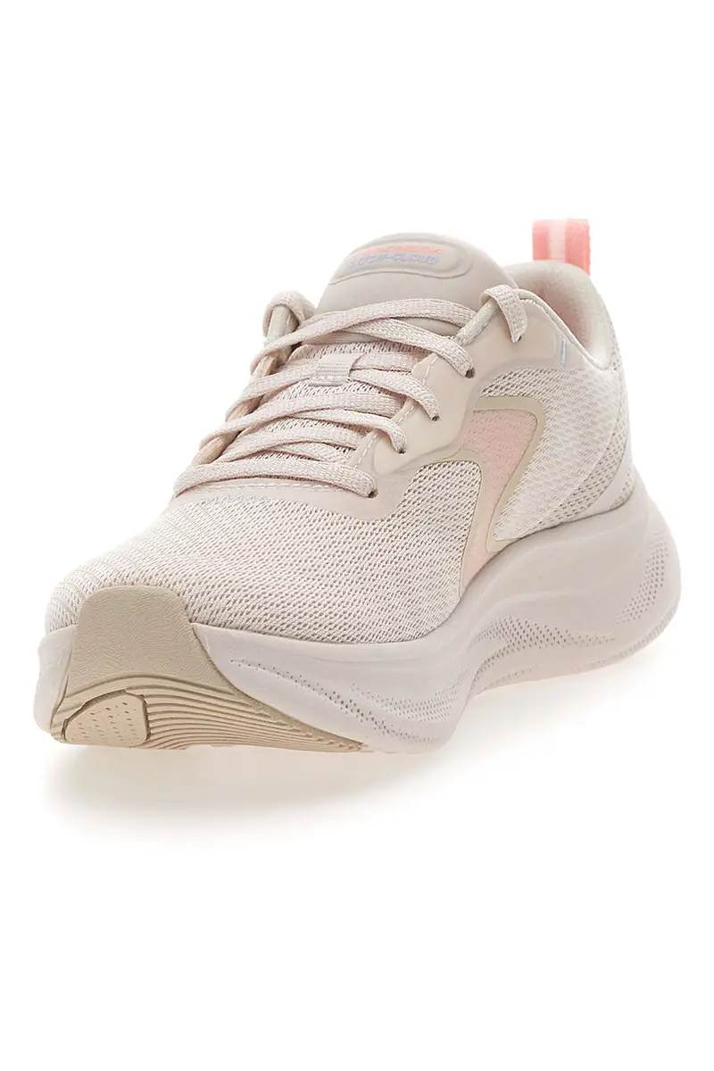 Sneakers natural pink leggere e flessibili Skechers SEKCH Cloud Smooth Wave miniatura 3
