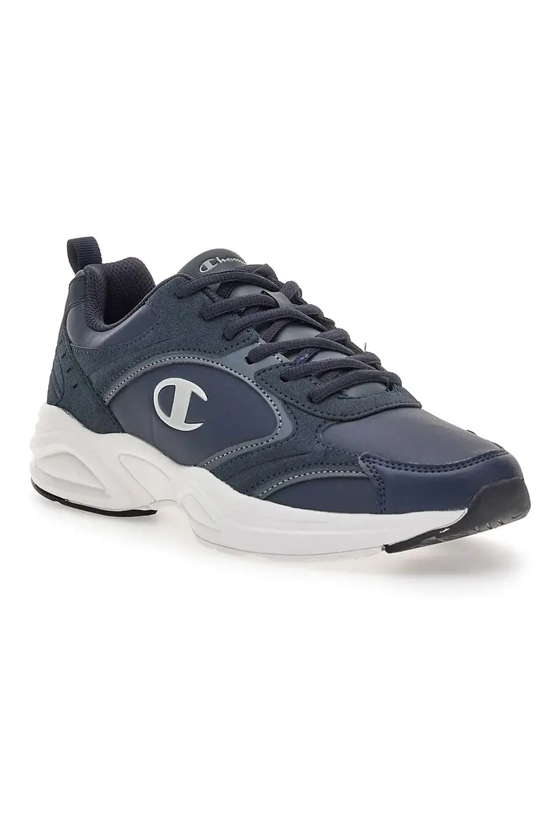Sneakers Navy con Lacci CHAMPION COUNT LOW miniatura 2