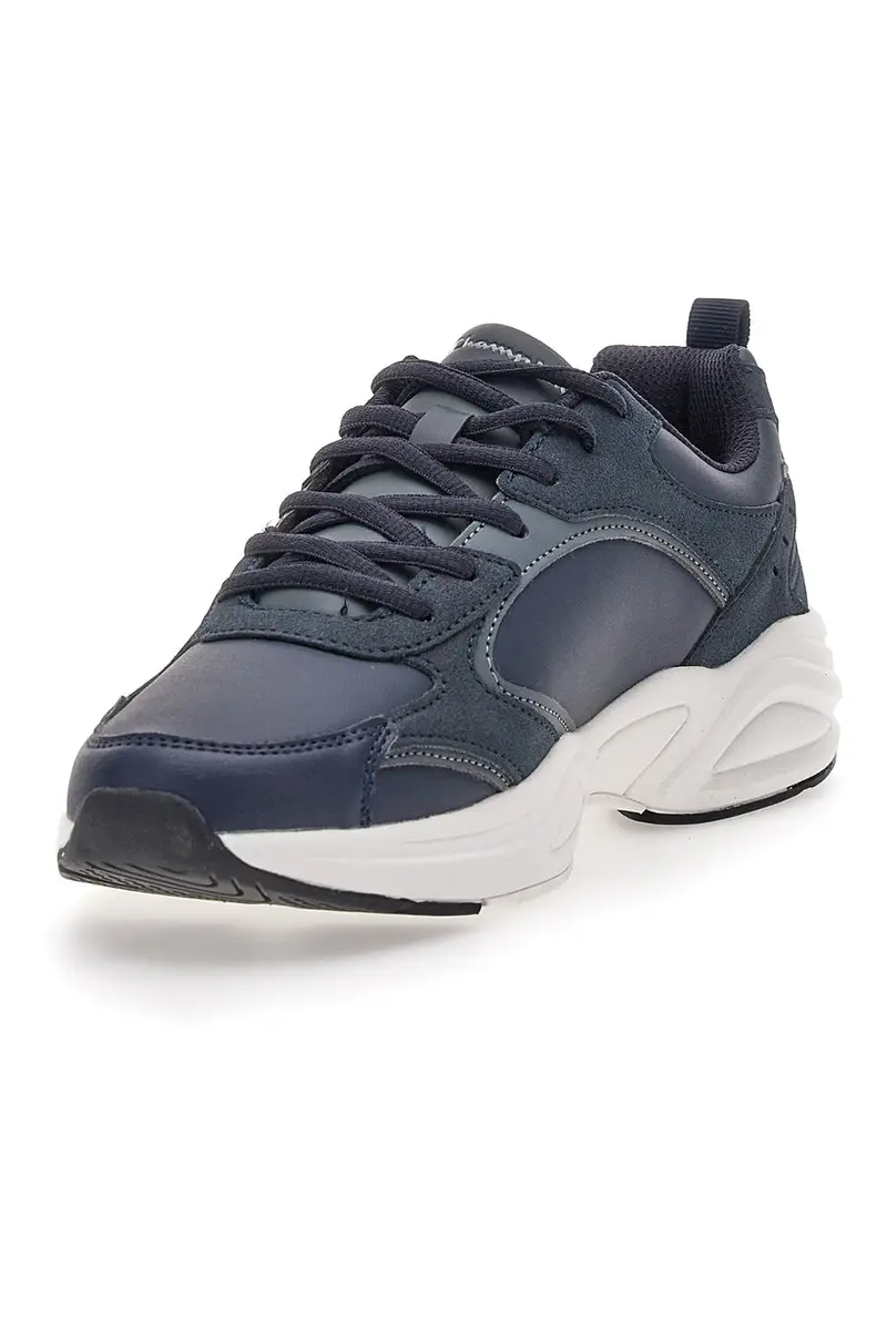 Sneakers Navy con Lacci CHAMPION COUNT LOW miniatura 3