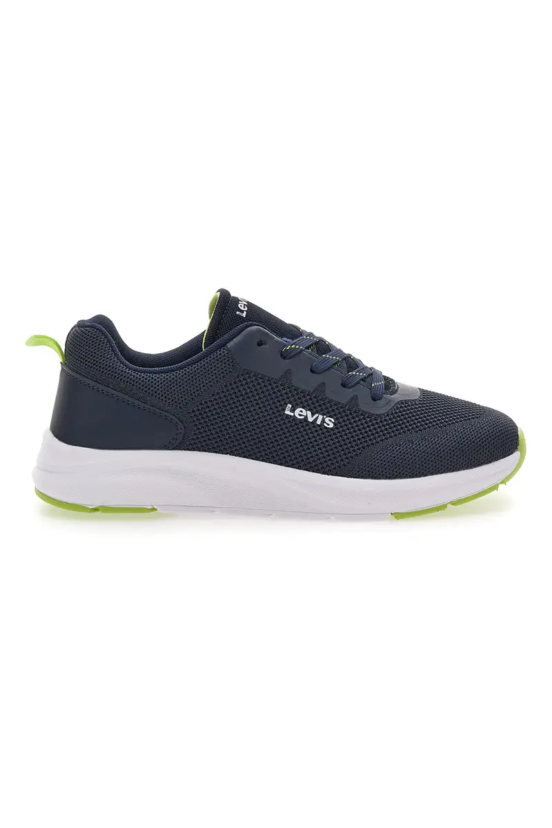 Sneakers Navy con Lacci e Suola Bianca LEVI'S 08000