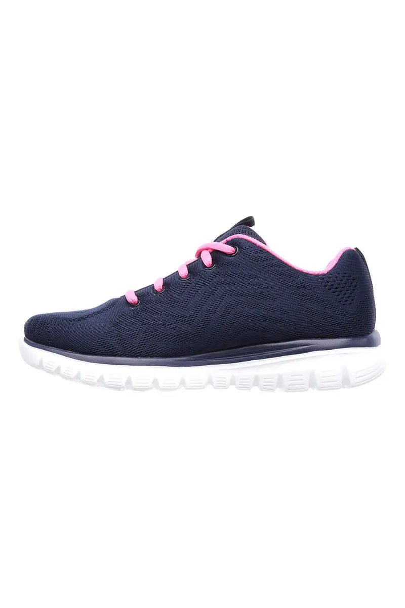 Sneakers Navy Con Pianta Larga Skechers Graceful Get Connected miniatura 2