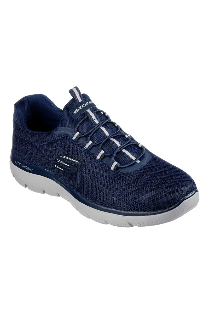 Sneakers Navy Vegan Con Tomaia in Mesh SKECHERS SUMMITS miniatura 2