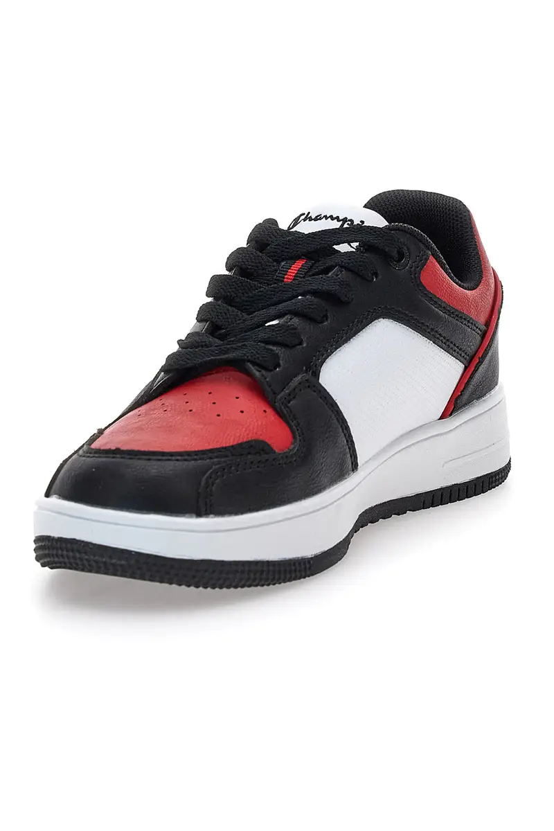 Sneakers nere, bianche e rosse Champion RD18 2 Low B GS miniatura 3