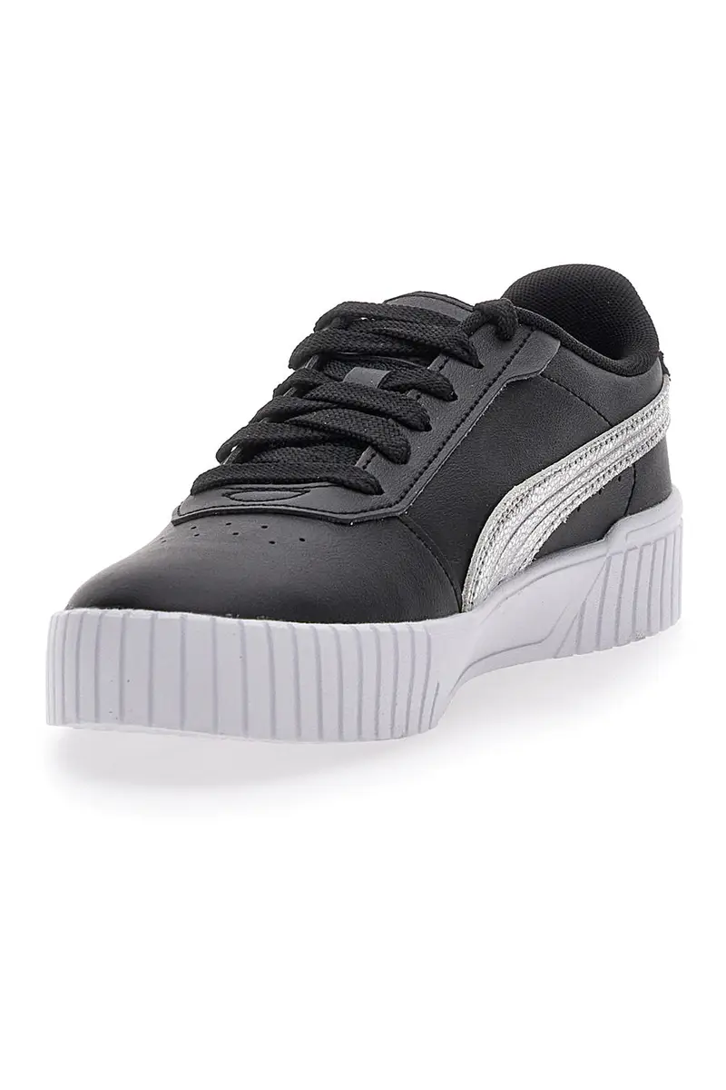 Sneakers Nere Casula con Lacci Puma Carina 2.0 Mettalic Shine miniatura 3