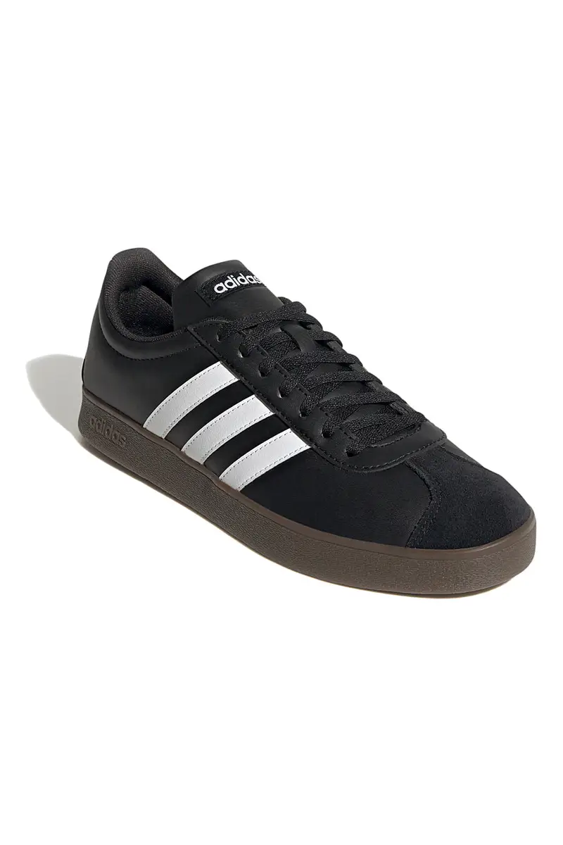 Sneakers Nere con Bande Bianche Adidas VL Court Base miniatura 2
