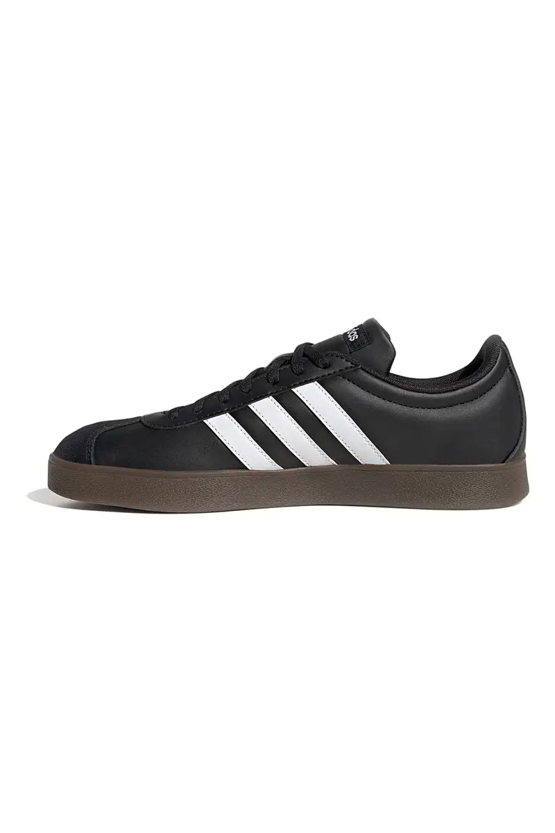 Sneakers Nere con Bande Bianche Adidas VL Court Base miniatura 3