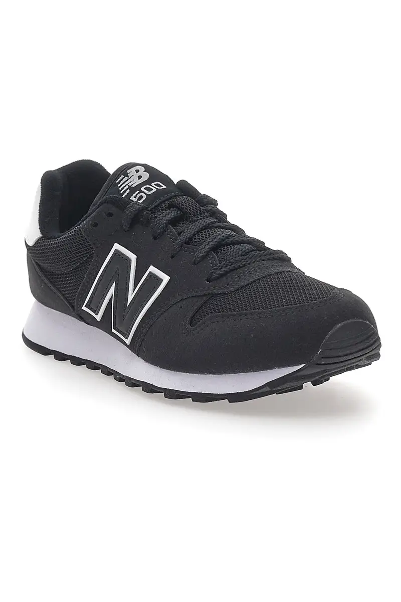 Sneakers Nere con Dettagli Bianchi NEW BALANCE 500 miniatura 2