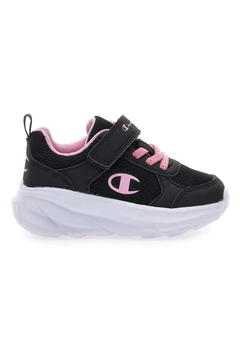 Sneakers nere con dettagli rosa e strappo Champion HRO G TD Low Cut Shoe