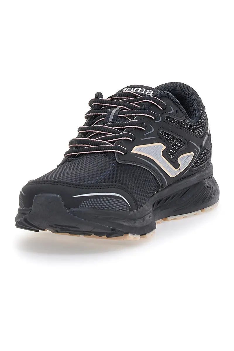 Sneakers nere con dettagli rosa Joma Meta Lady 2401 miniatura 3