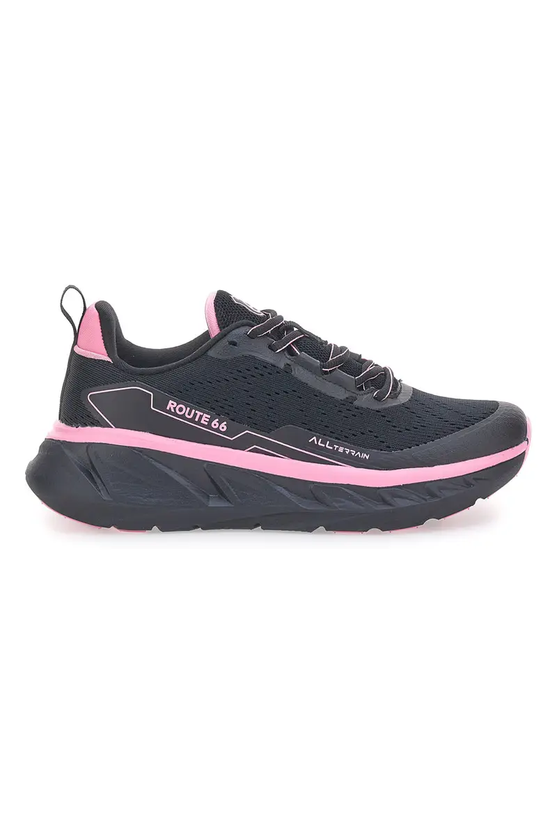 Sneakers nere con dettagli rosa ROUTE 66 RO51038D