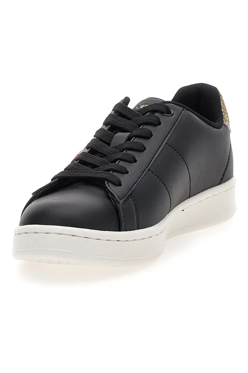 Sneakers nere con dettaglio glitter oro Levi's Bell Jr miniatura 3