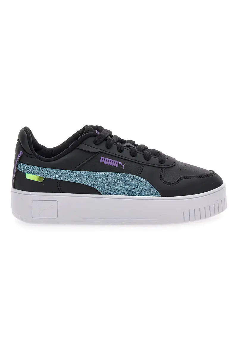 Sneakers Nere Con Flatform Puma Street Deep Dive Jr
