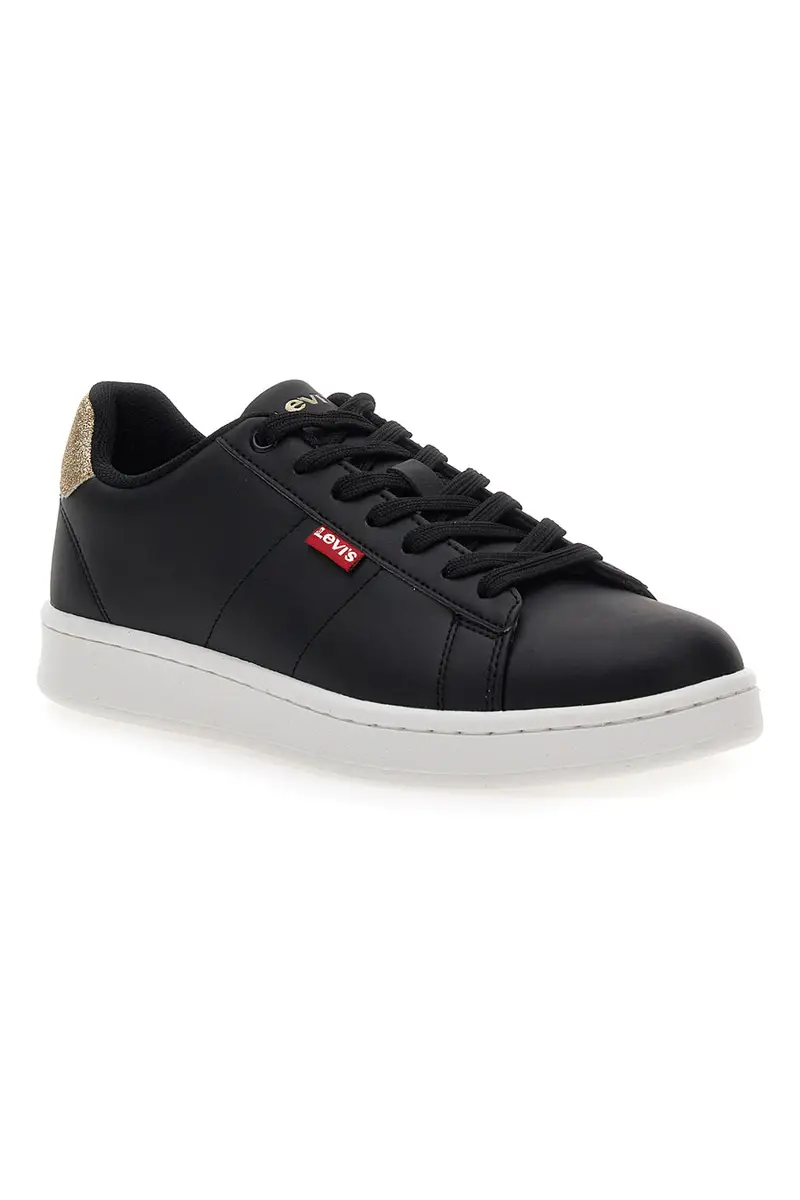 SNEAKERS NERE CON LACCI LEVI'S VAVE0201S miniatura 2