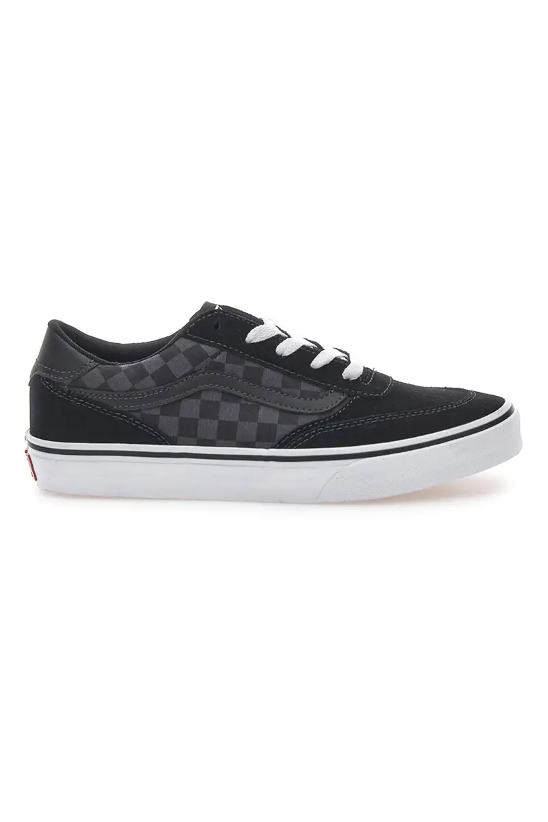 Sneakers Nere Con Motivo a Scacchi Vans Brooklyn