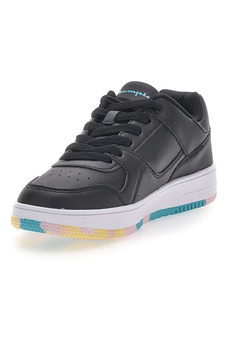 Sneakers Nere con Suola Colorata RD18 Low G GS miniatura 3