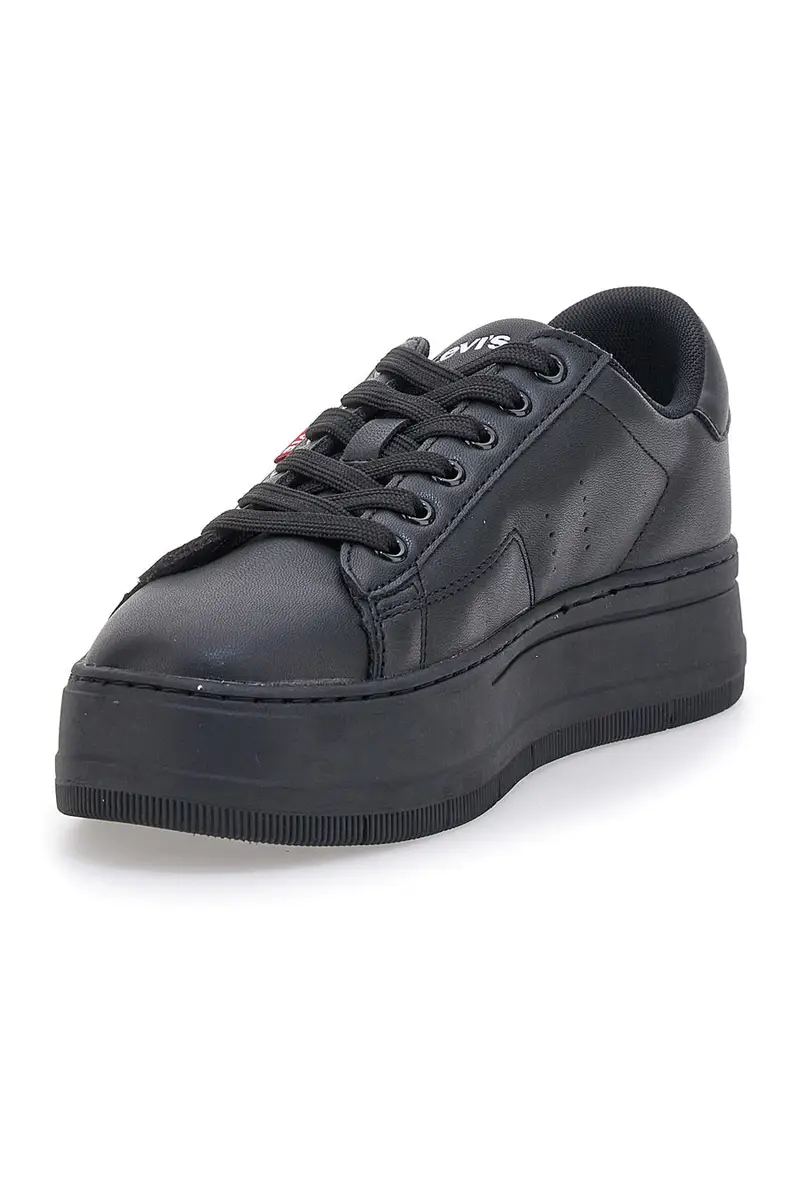 Sneakers Nere con Suola Flatform Levi's Tampa miniatura 3