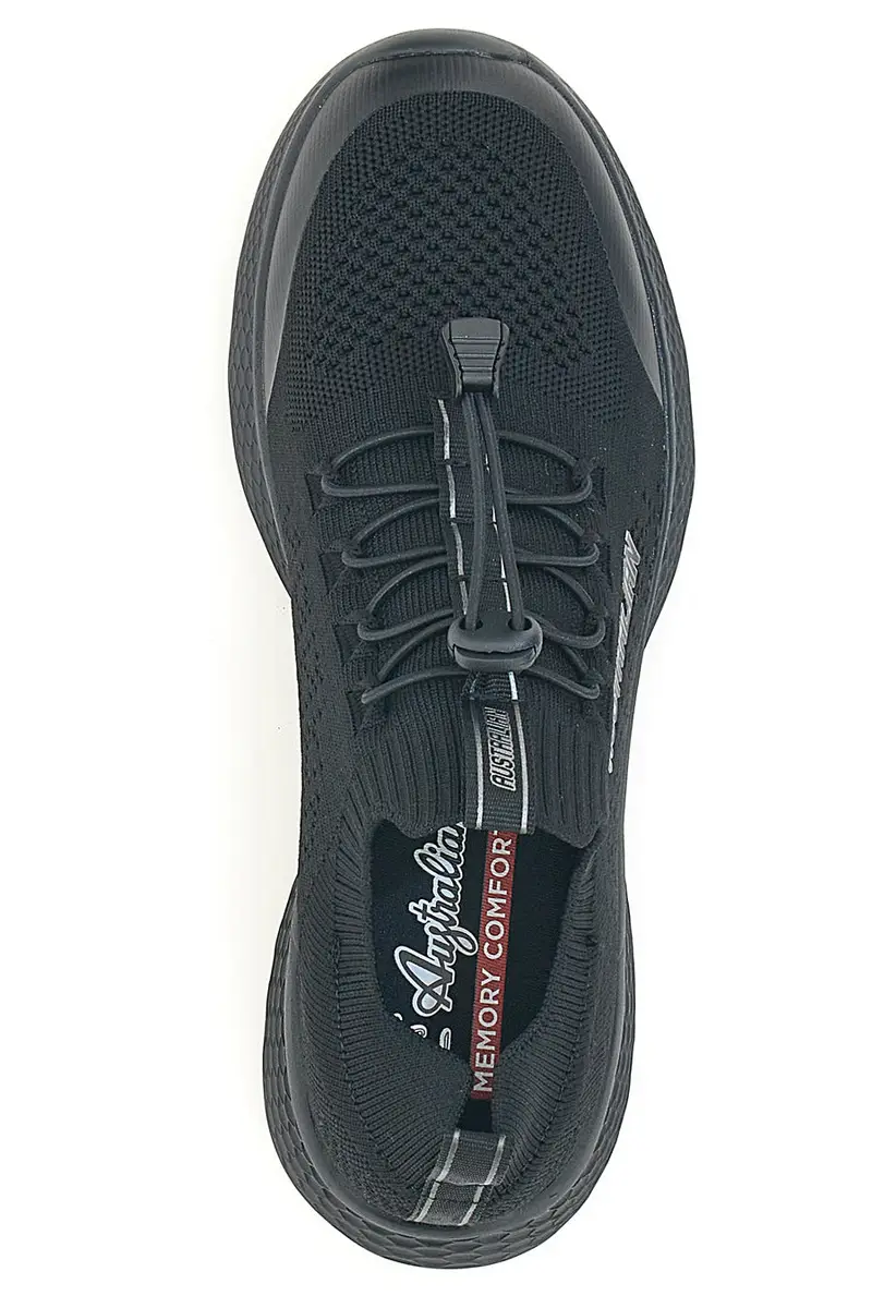 Sneakers Nere Con Tomaia in Mesh e Effetto Memory AUSTRALIAN AU25M107 miniatura 3