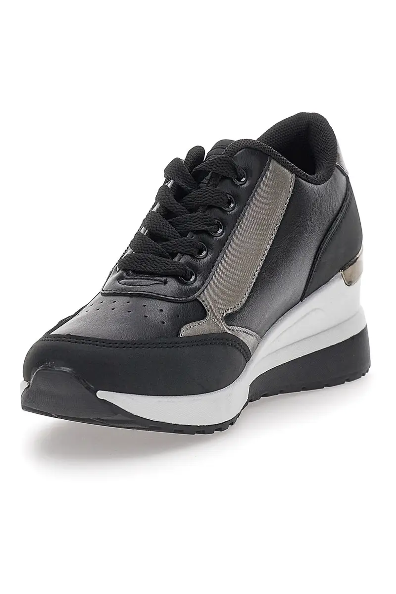 Sneakers Nere Con Zeppa LAURA BIAGIOTTI 8722 miniatura 3