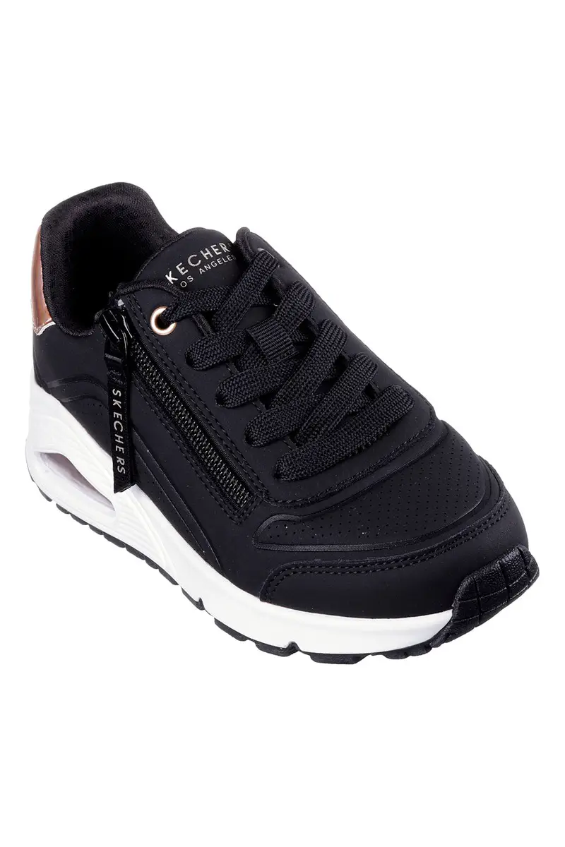 Sneakers Nere Con Zip Laterale Skechers Street Uno Gen1 miniatura 2