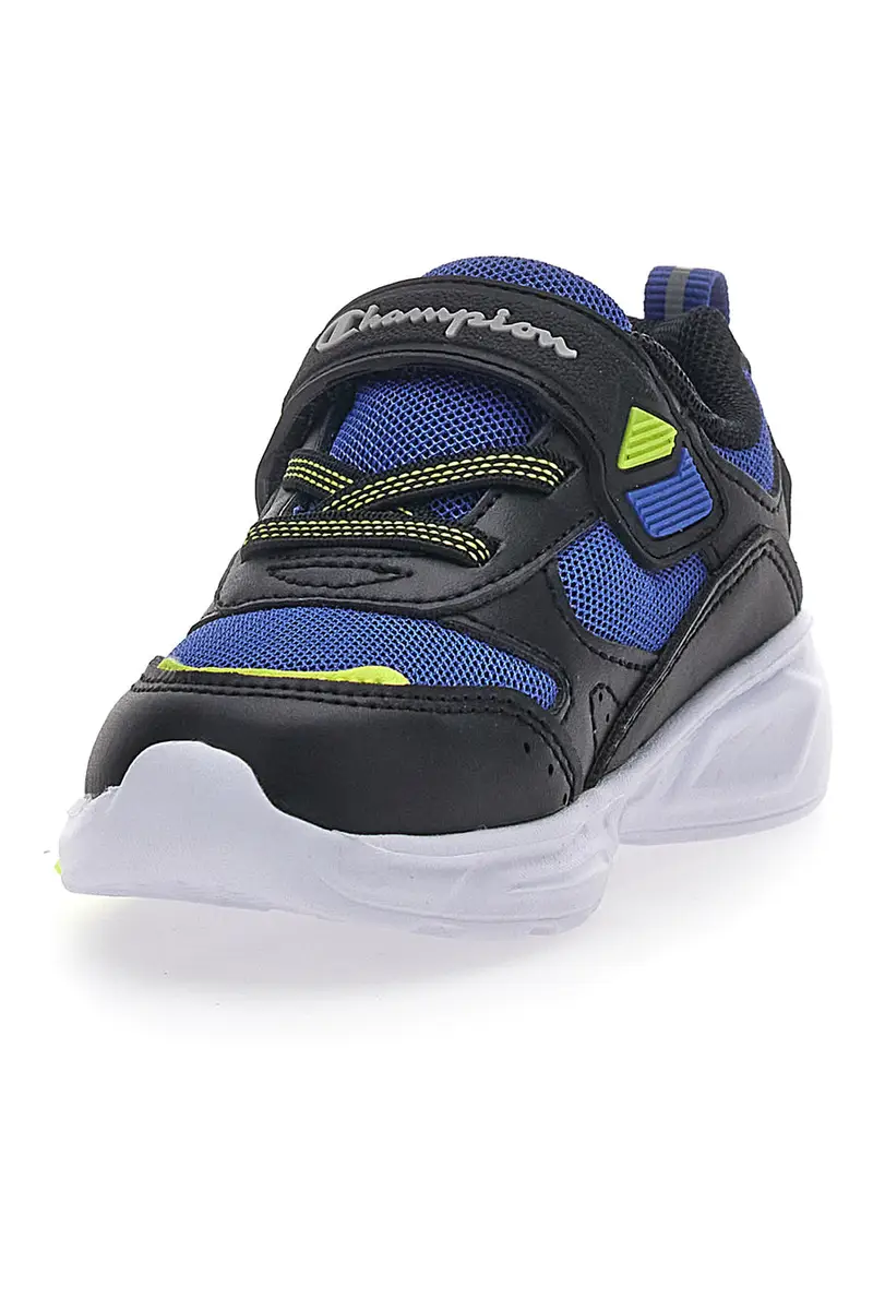 Sneakers Nere e Blu Con Luci Champion Wave B TD miniatura 3