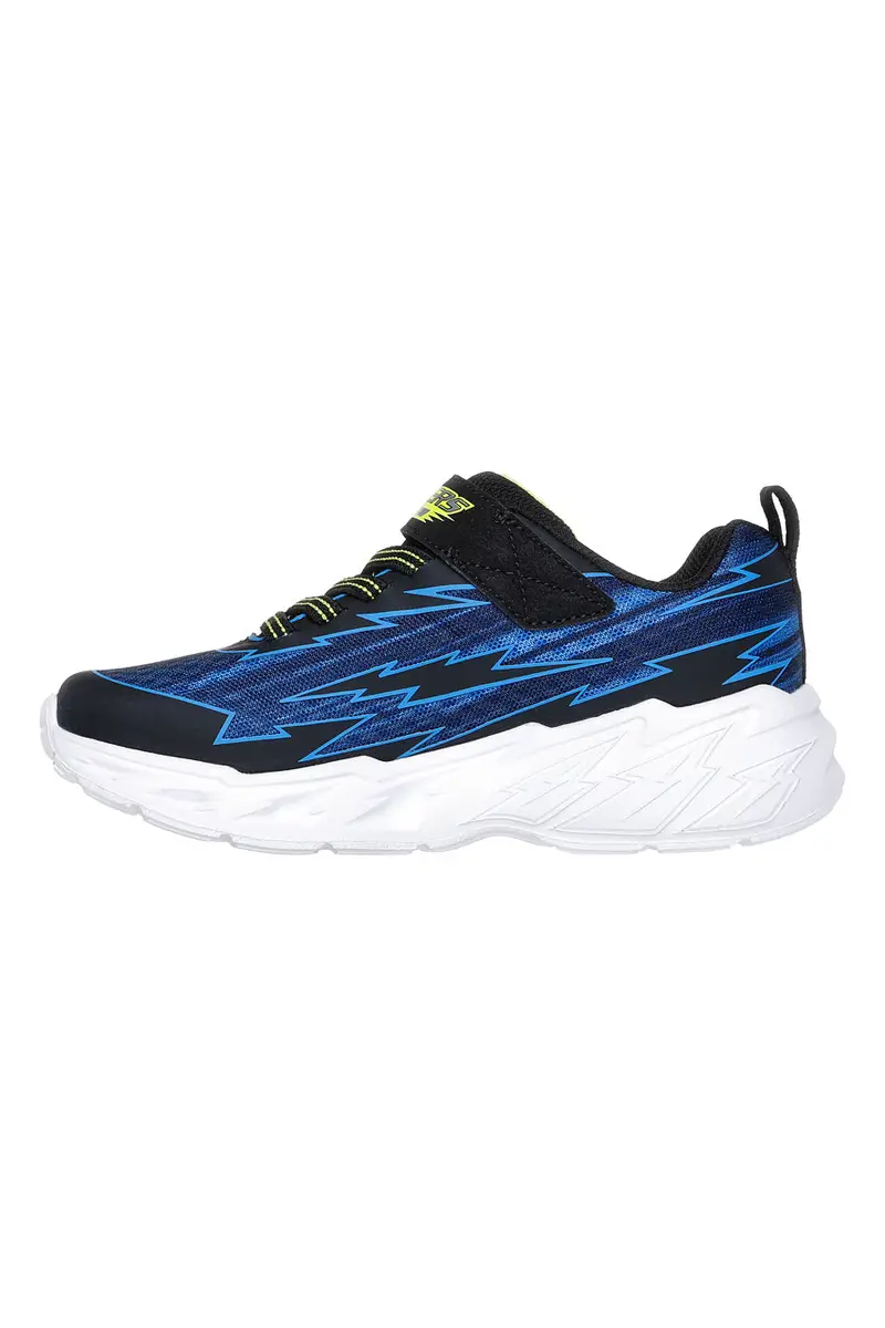 Sneakers Nere e Blu Con Luci Skechers Lights Storm 2 Bolt-Brights miniatura 3