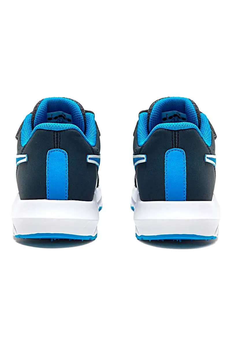 Sneakers Nere e Blu Con Strappi In Velcro DIADORA FALCON 4 SL JR V miniatura 2