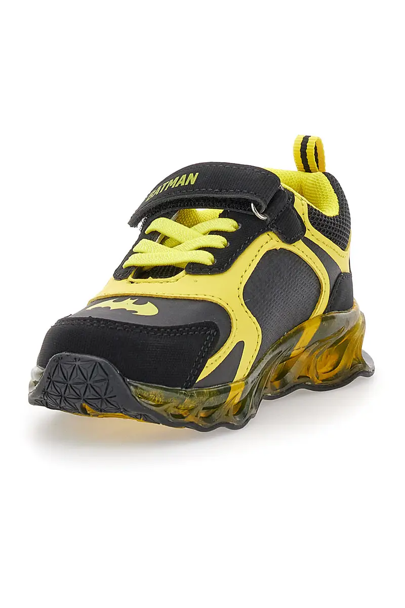 Sneakers Nere e Gialle Con Luci Disney Batman 1020193S01 miniatura 3