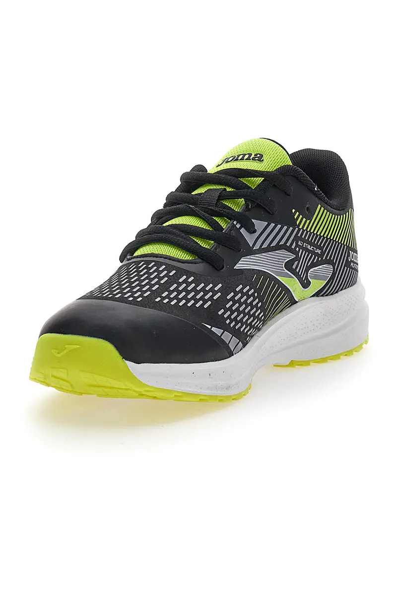Sneakers Nere e Gialle Joma Jr30 Jr 2401 miniatura 3