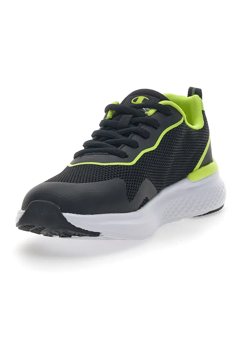 Sneakers Nere e Lime Champion BOLD 3 B GS miniatura 3