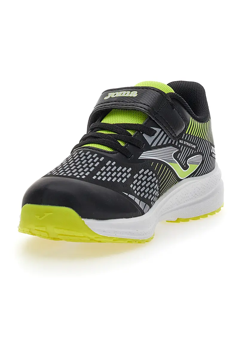 Sneakers Nere e Lime Joma Jr30 2401 miniatura 3