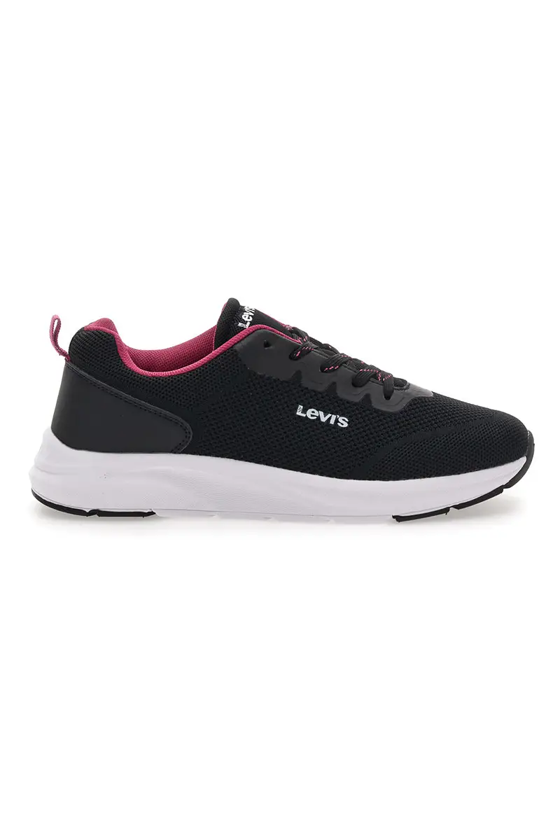 Sneakers Nere e Rosse con Tomaia in Mesh LEVI'S 3440