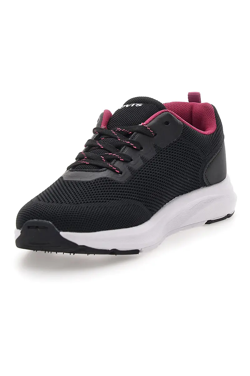 Sneakers Nere e Rosse con Tomaia in Mesh LEVI'S 3440 miniatura 3