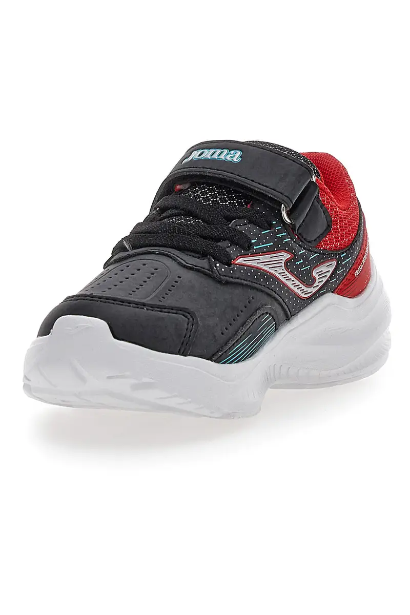Sneakers Nere e Rosse Joma Active Jr 2401 miniatura 3