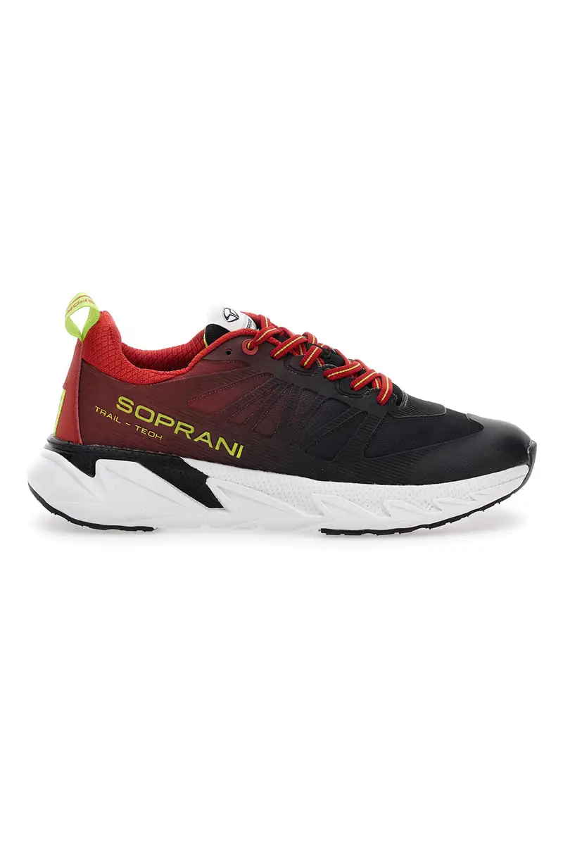 Sneakers Nere e Rosse Soprani Arpino