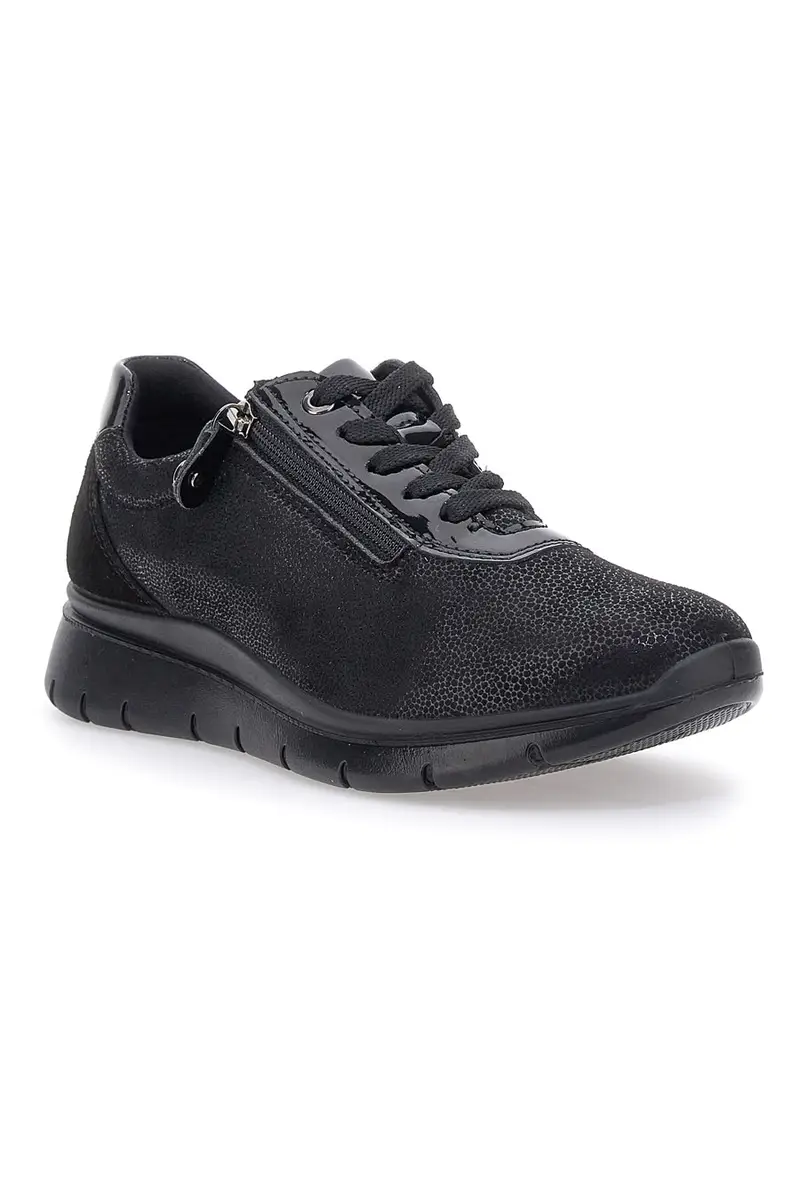 Sneakers Nere Made in Italy Imac 656160 miniatura 2