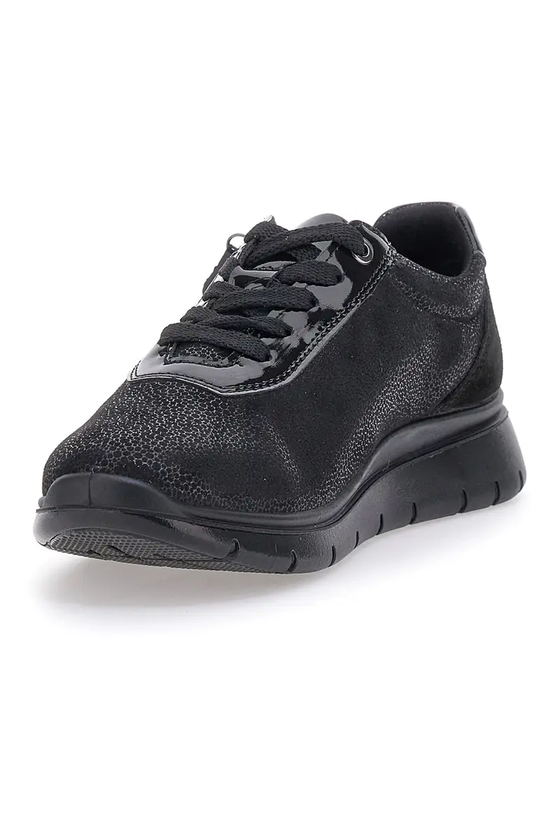 Sneakers Nere Made in Italy Imac 656160 miniatura 3