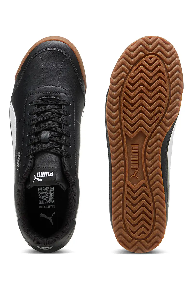 Sneakers nero con bande bianche Puma Turino II miniatura 2