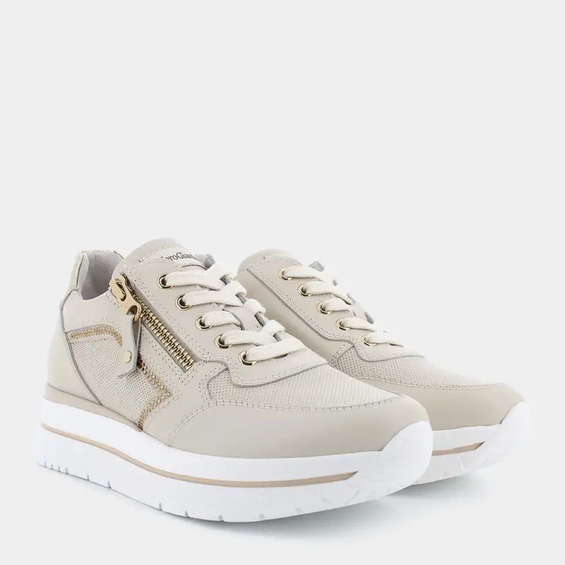 Sneakers Nero Giardini da Donna, beige miniatura 2