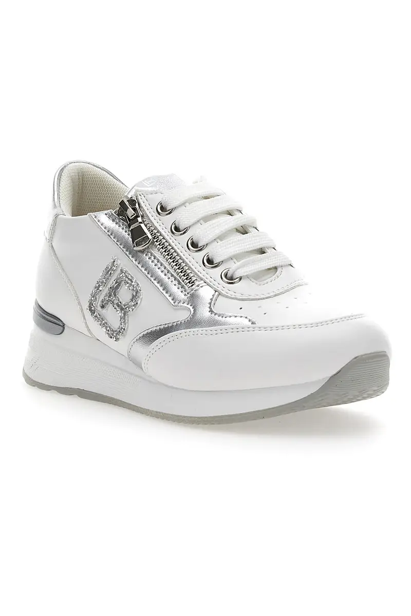Sneakers Platform Laura Biagiotti 8480 Bianco miniatura 2