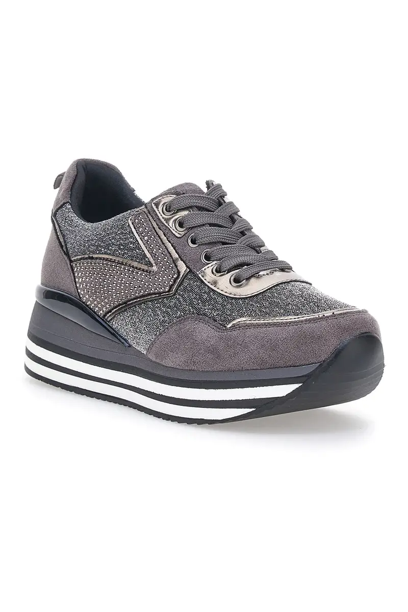 Sneakers Platform The First 1506030 Grigie miniatura 2