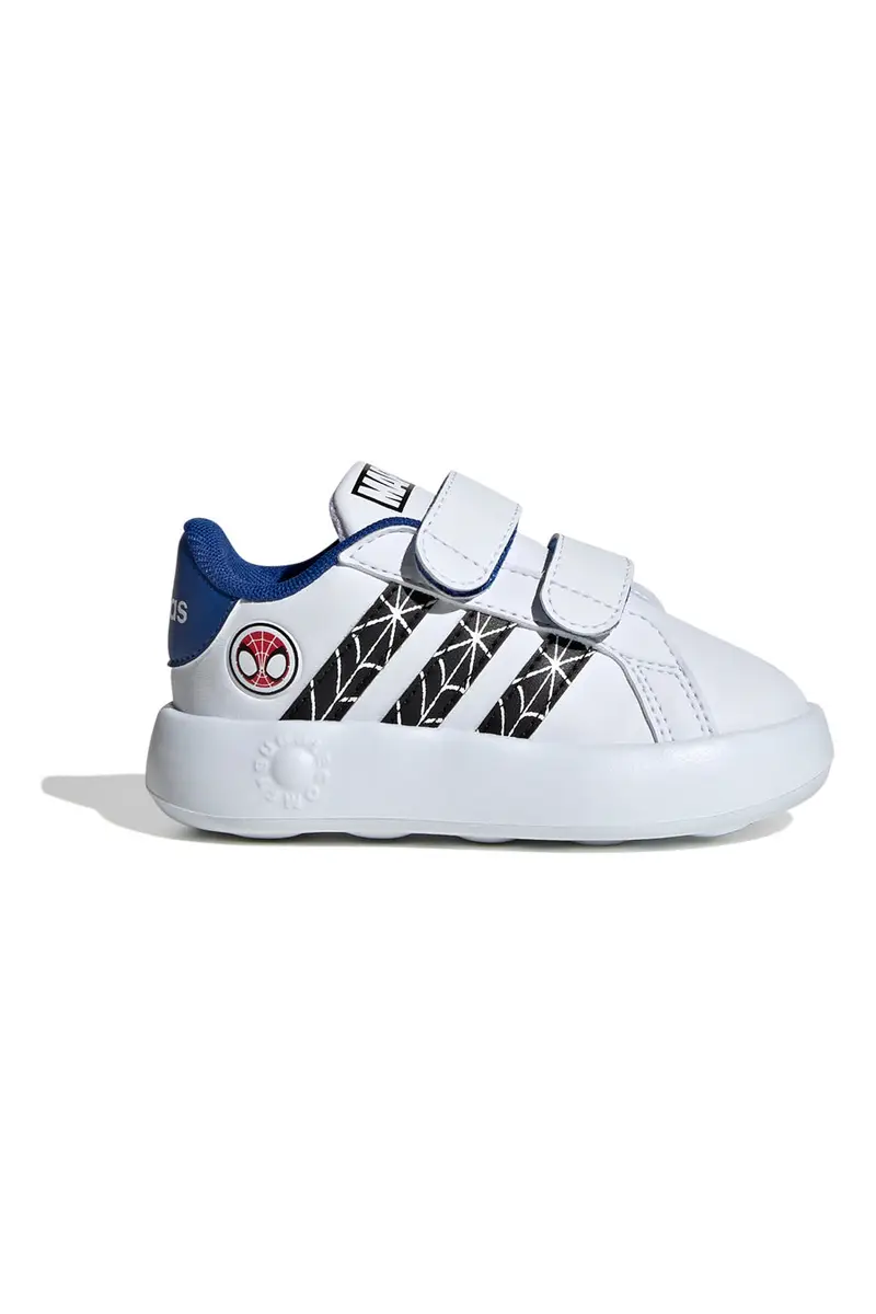 Sneakers Primi Passi Bianche ADIDAS GRAND COURT SPIDER-MAN CF I