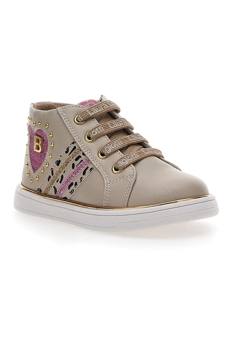 Sneakers Primi Passi Mid-Cut Beige Laura Biagiotti 8801 miniatura 2