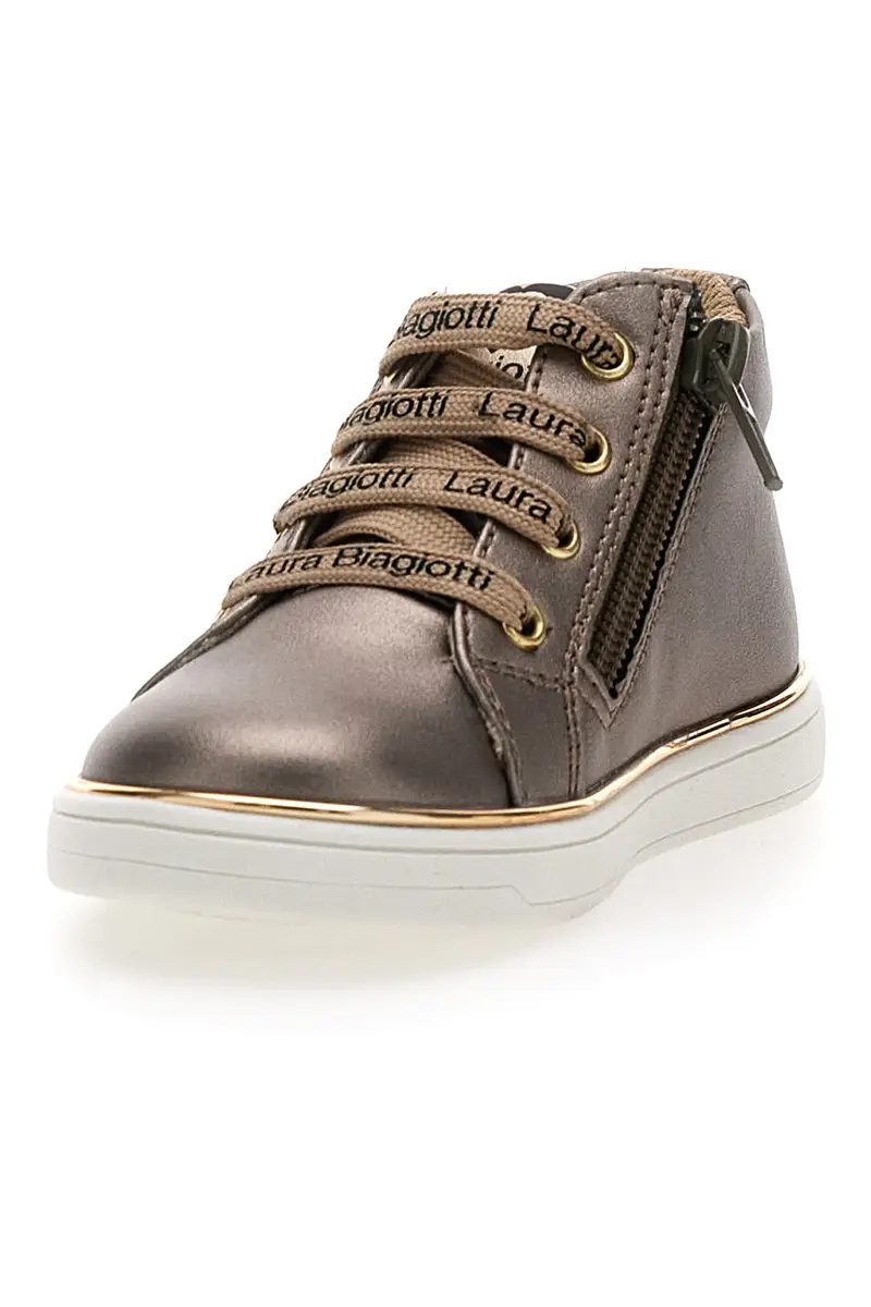 Sneakers Primi Passi Mid-Cut Bronzo Laura Biagiotti 92929336 miniatura 3